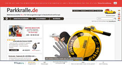 Desktop Screenshot of parkkralle.de